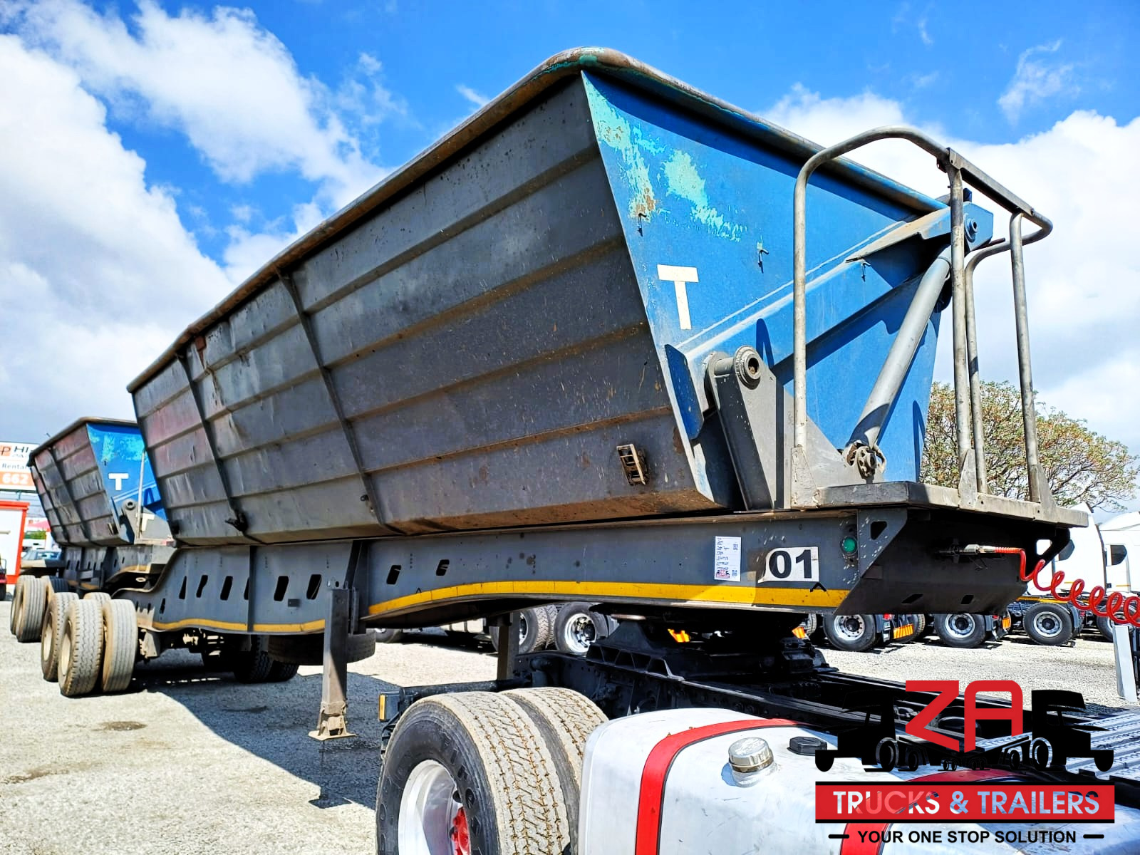 2019 PRBB 45 CUBE SIDE TIPPER TRAILER #53279